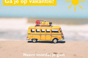 Op vakantie? Neem de energie checklist door!
